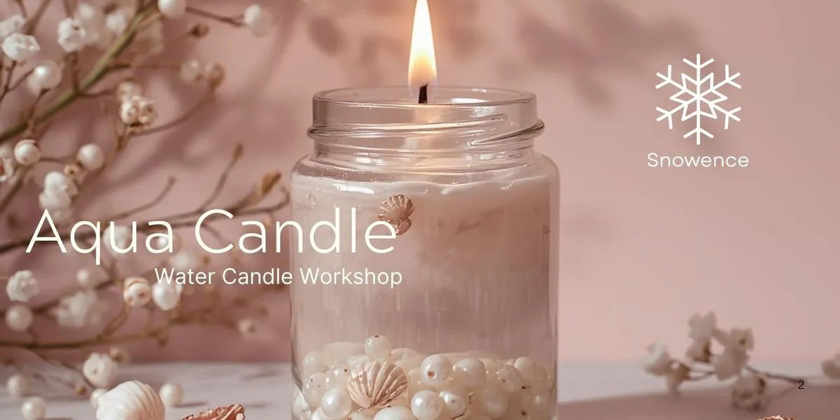 Aqua Candle