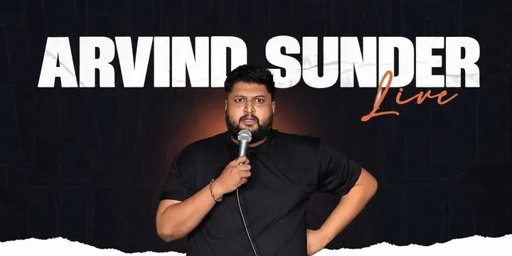 Arvind Sunder Live poster