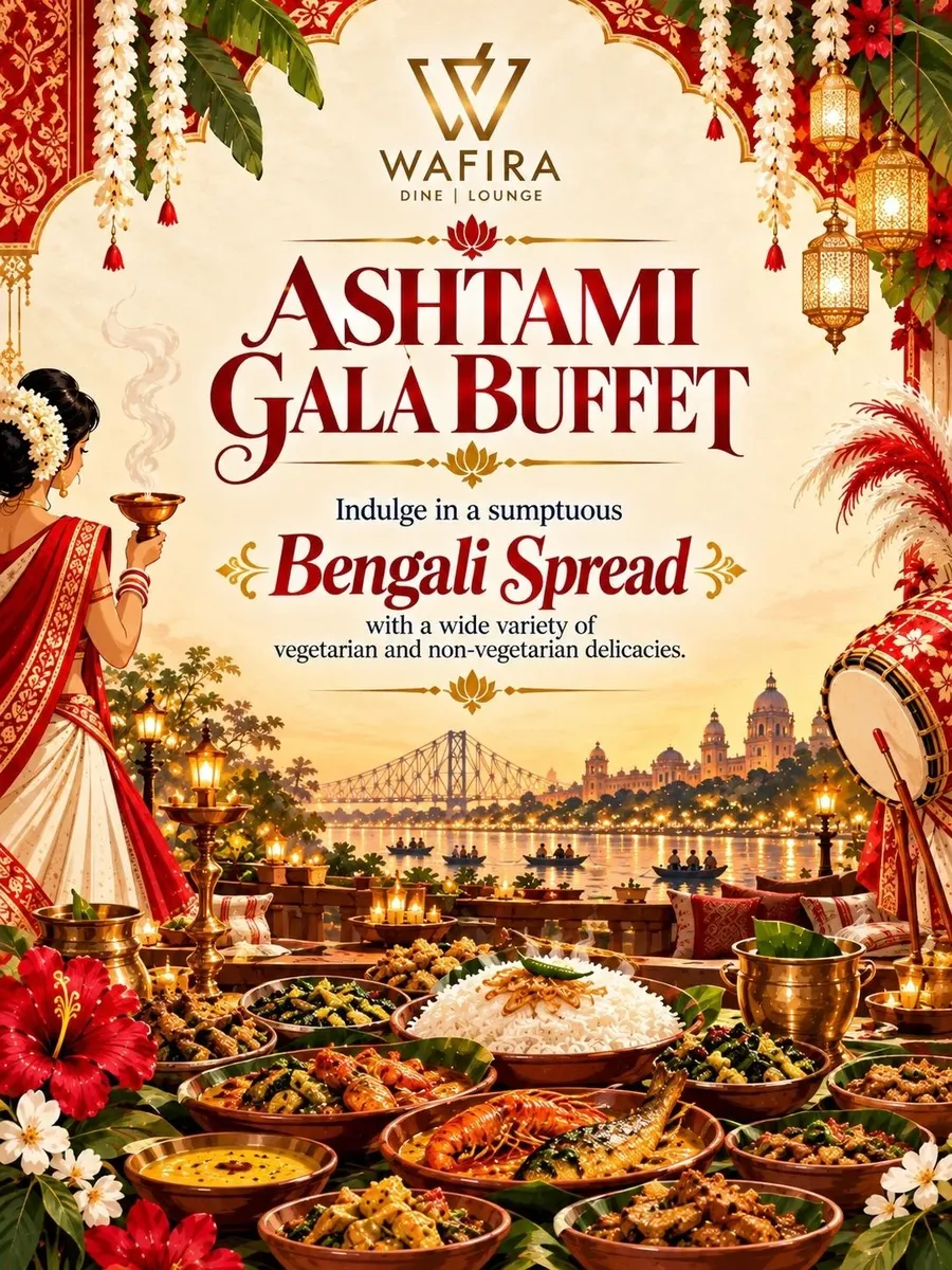 Ashtami Gala Buffet – A Celebration of Bengali Flavours