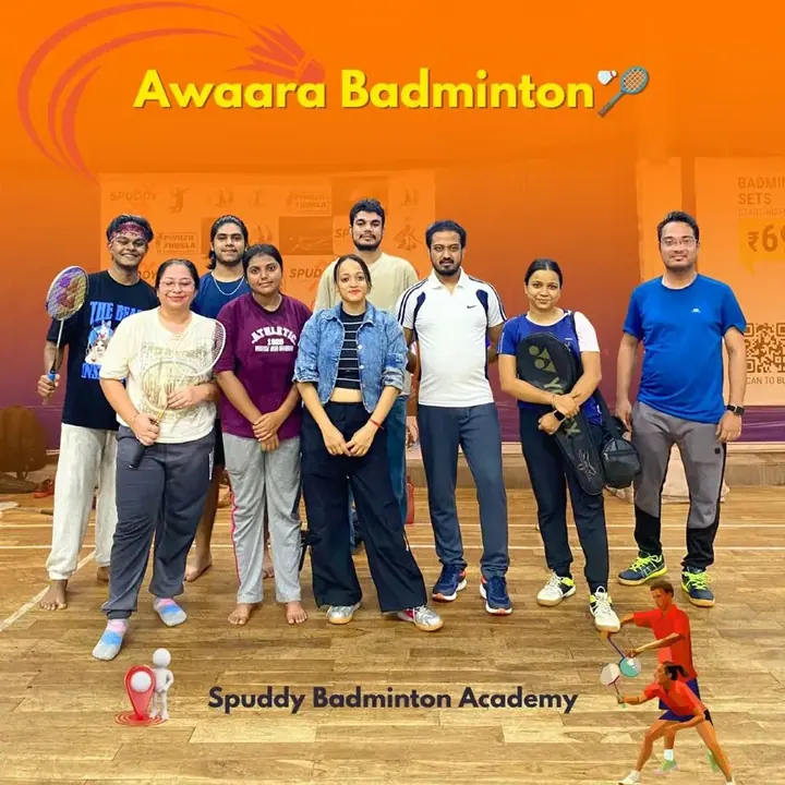 Awaara Badminton poster