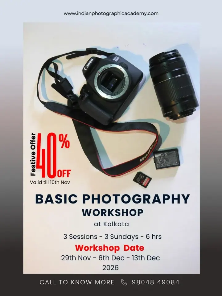 Basic Photography Workshop poster