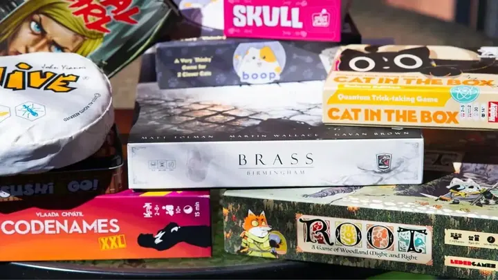 Board Game Night at Pair A Dice poster