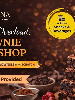 Chocolate Overload: Brownie Workshop poster