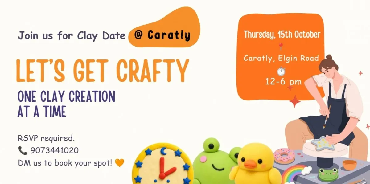Clay Date Event At Caratly