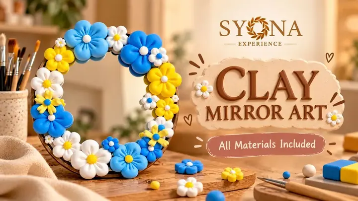 Clay Mirror Art poster