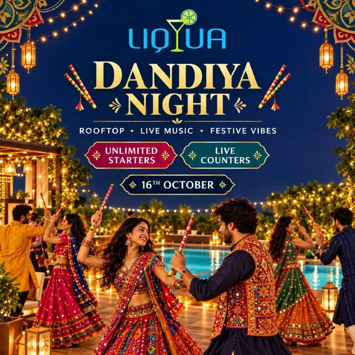 Dandiya Night at Liqua