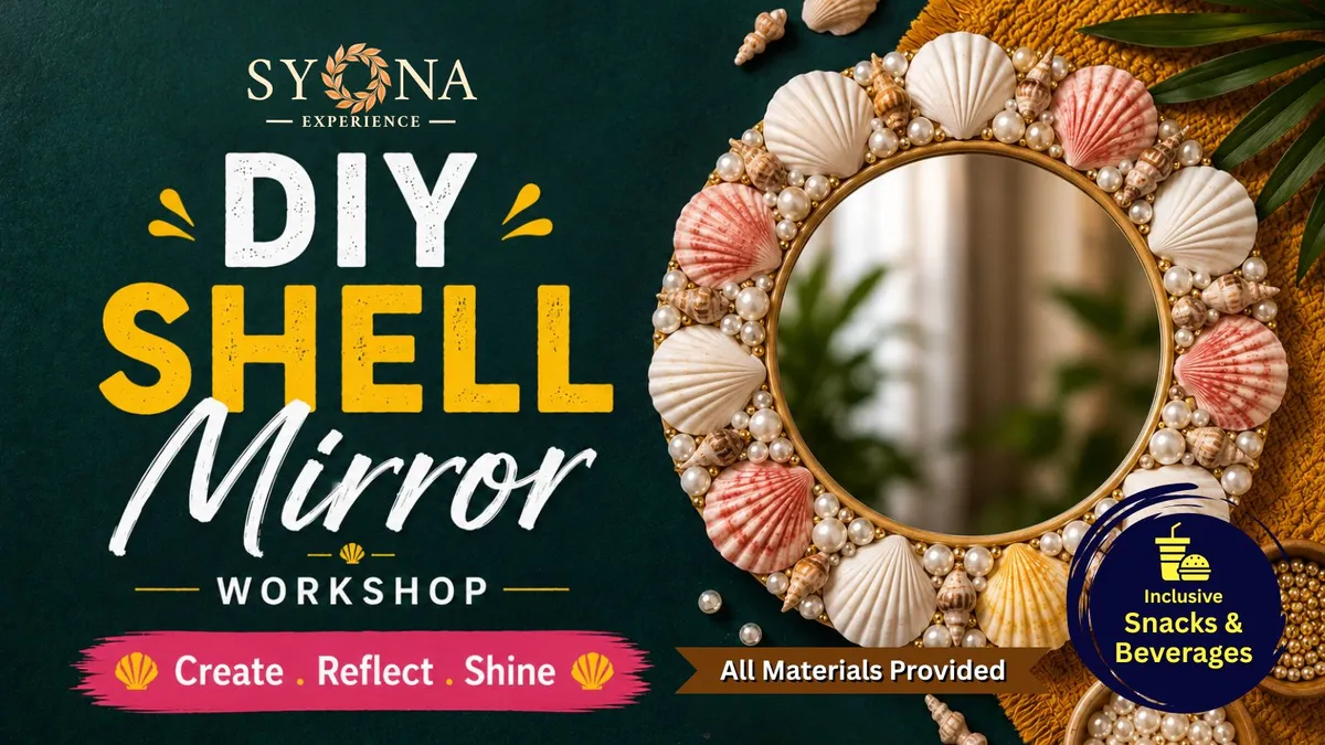 DIY Shell Mirror