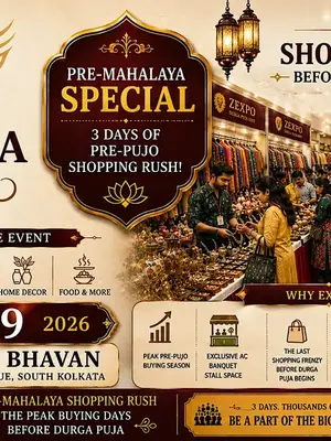 Durga Puja Edit 2026 | Pre-Mahalaya Shopping Expo | South Kolkata poster