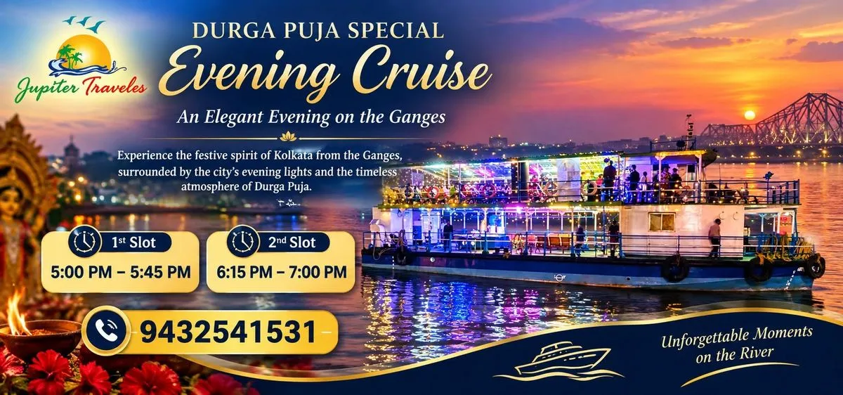 Durga Puja Special Evening Cruise by Jupiter Travels