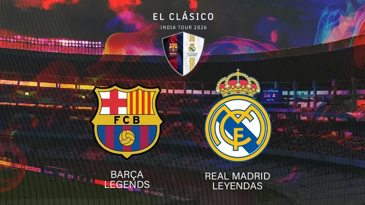 El Clasico India Tour 2026 poster