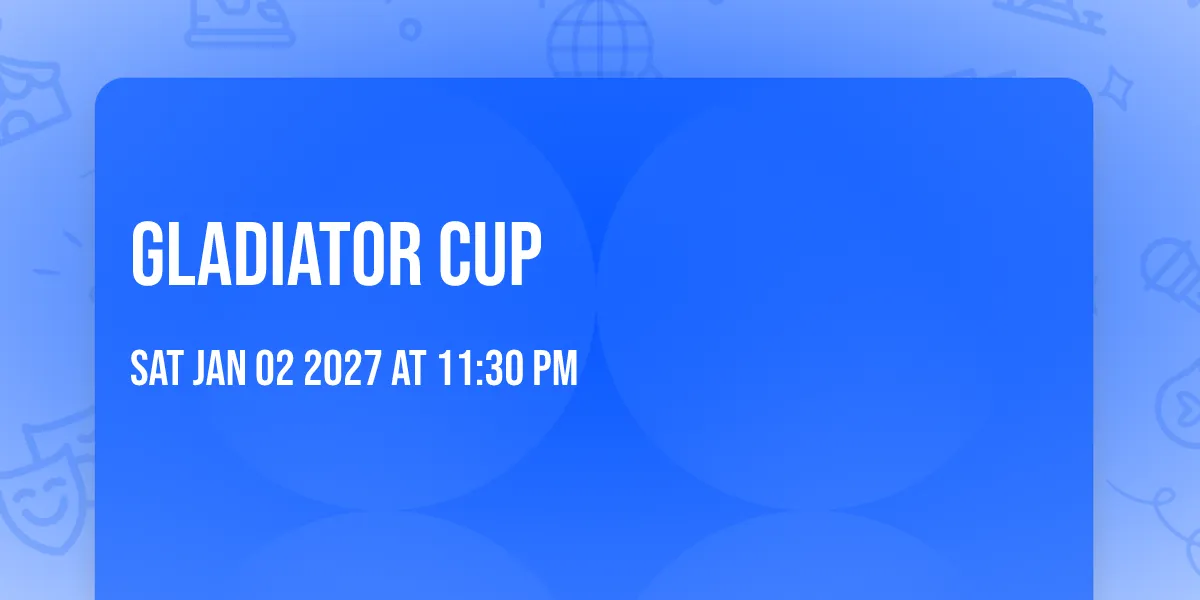 Gladiator Cup