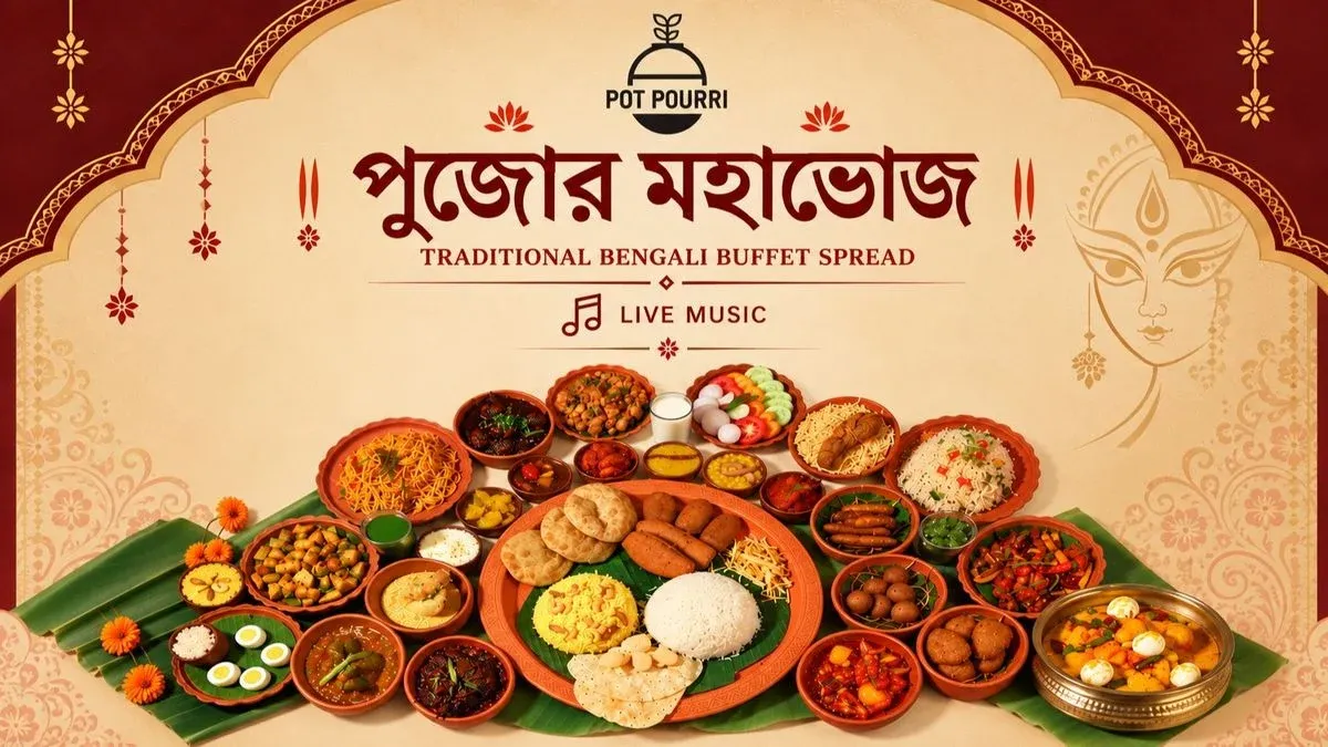 Grand Puja Feast at Potpourri