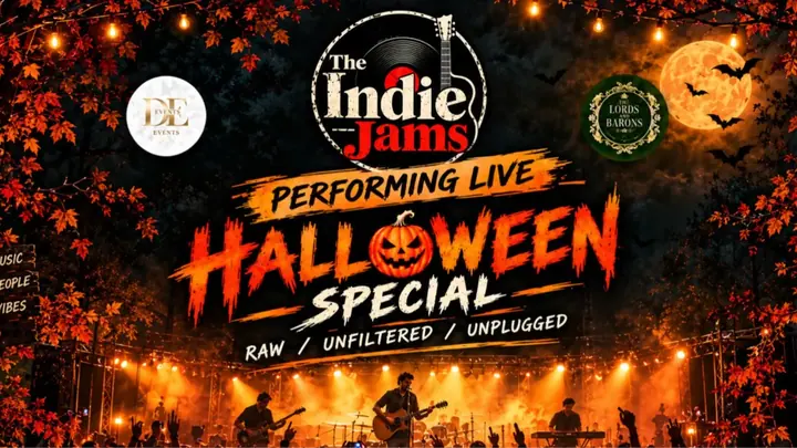 Halloween Jamming Night ft. The Indie Jams poster