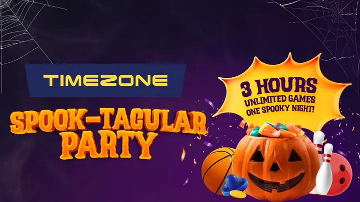Halloween Spook-Tacular Party at Timezone poster