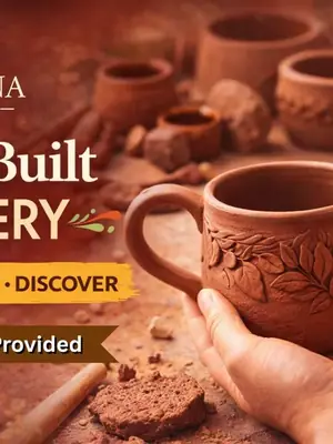 Hand Built Pottery poster