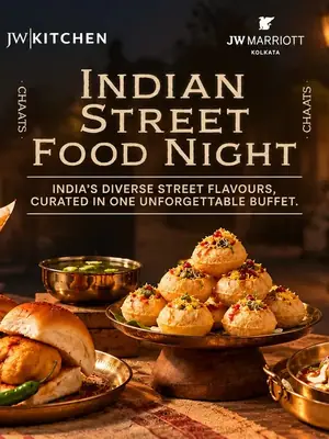 Indian Street Food Night at JW Kitchen poster