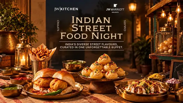 Indian Street Food Night at JW Kitchen poster