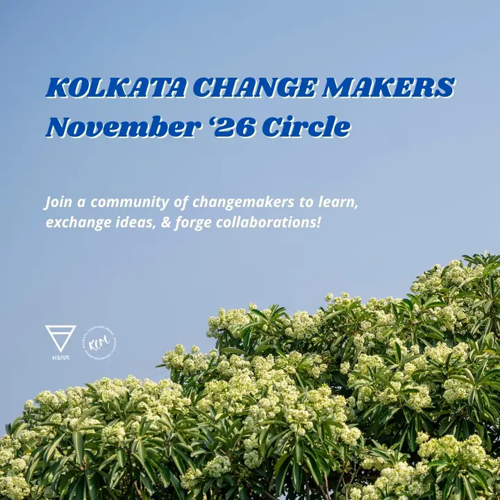 Kolkata Change Makers Circle poster