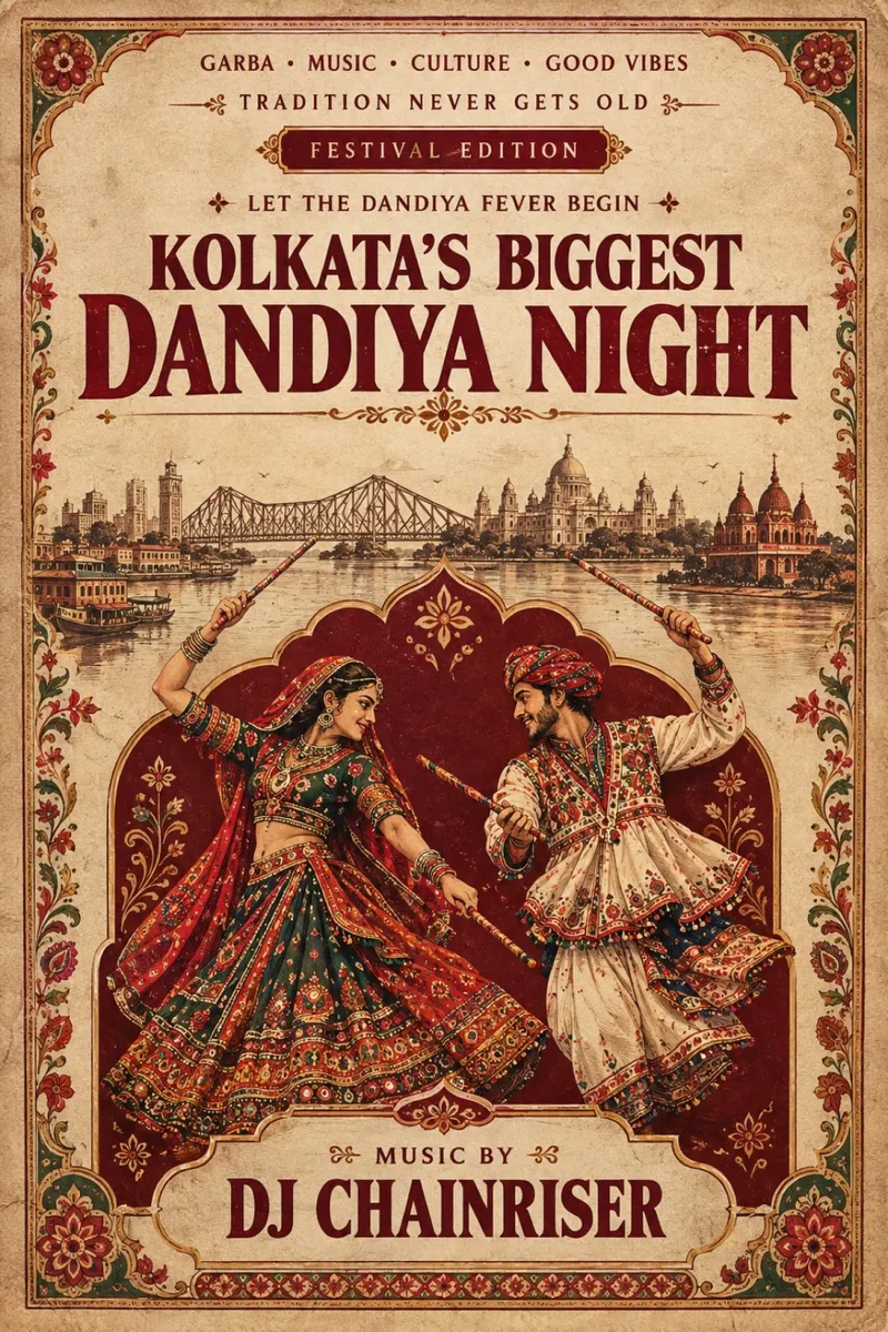 Kolkata's Biggest Dandiya Night 2026
