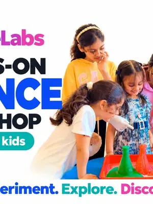 Little Labs - Hands-On Science Workshop for Kids poster