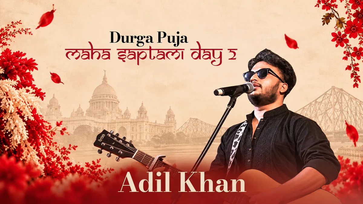 Maha Saptami with Adil Khan Live Performance