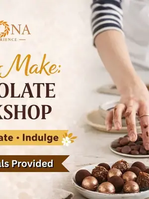 Melt and Make - Chocolate Workshop poster