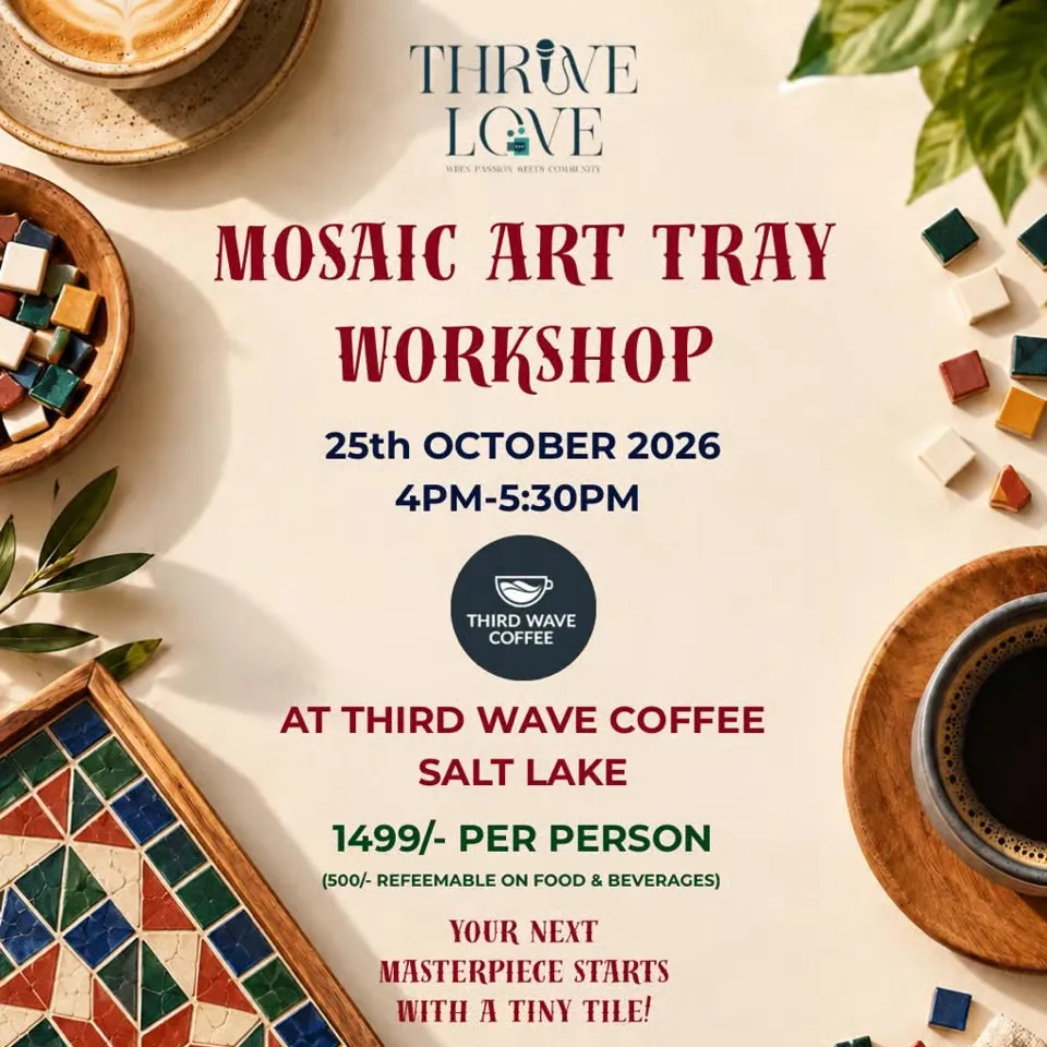 Mosaic Art Tray Workshop