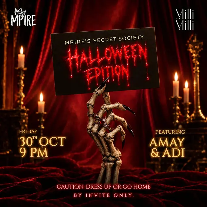 Mpire's Secret Society: Halloween Edition poster