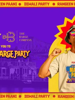 Nutcase Barge Party – Diwali Edition poster