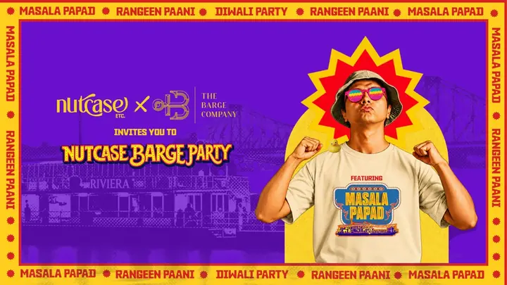Nutcase Barge Party – Diwali Edition poster