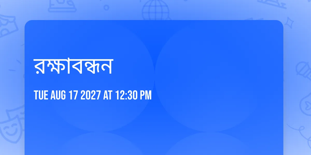 Raksha Bandhan