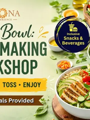 Salad Making Workshop poster