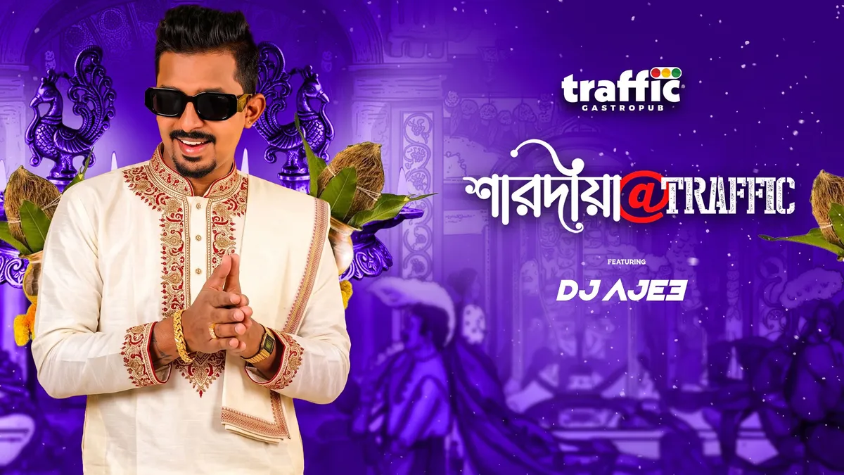 Sharodiya at Traffic - Navami ft. DJ Ajee