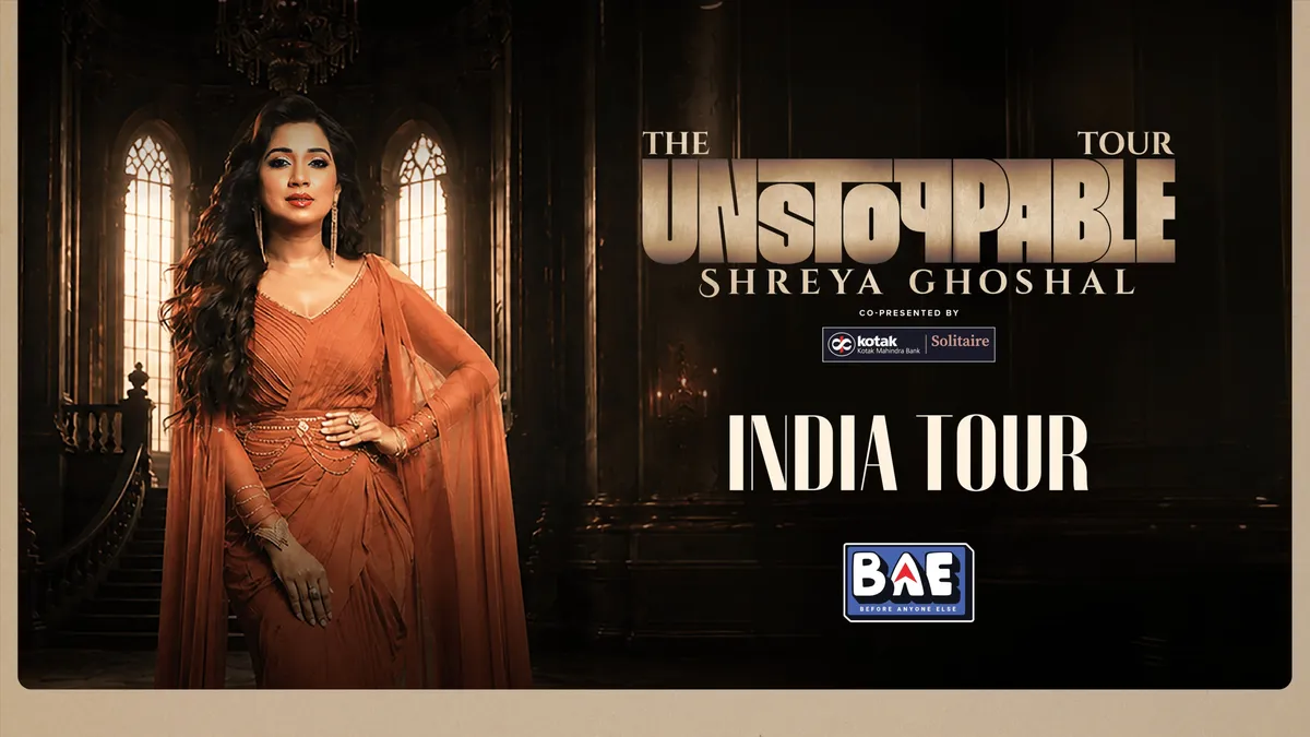 Shreya Ghoshal – The Unstoppable India Tour, Kolkata
