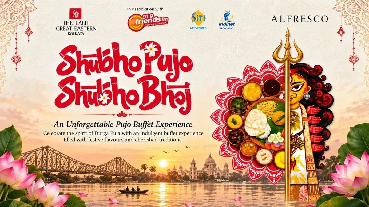 Shubho Pujo Shubho Bhoj at Alfresco Lalit