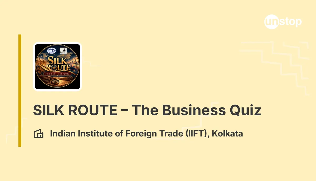 Silk Route – The Business Quiz