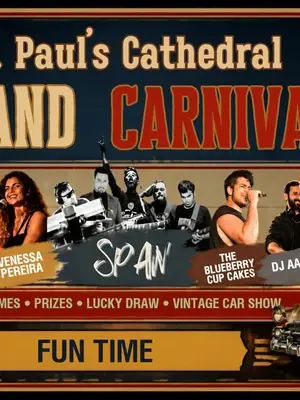 St. Paul's Cathedral Grand Carnival poster