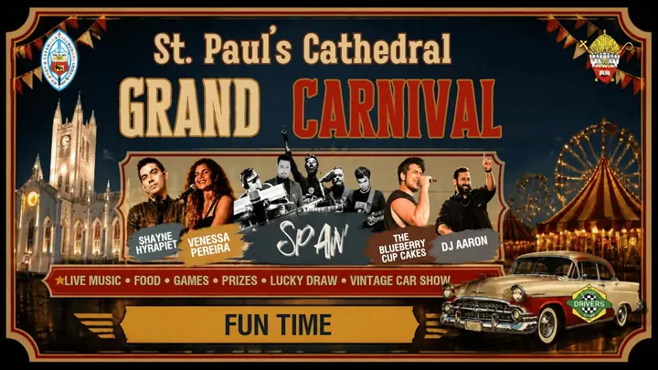 St. Paul's Cathedral Grand Carnival poster