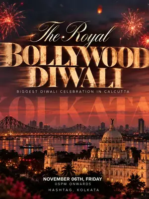 The Royal Bollywood Diwali poster