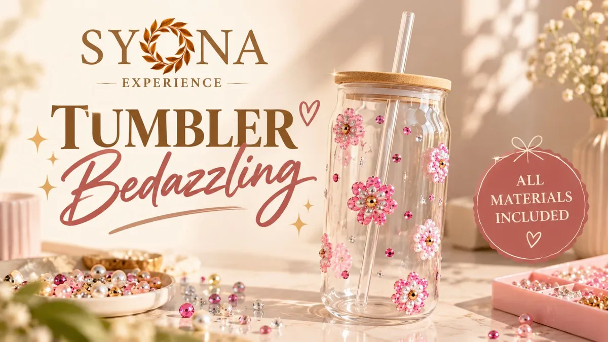 Tumbler Bedazzling